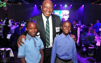 Cyril Ramaphosa goes back to school to raise funds for Adopt-a-School Foundation