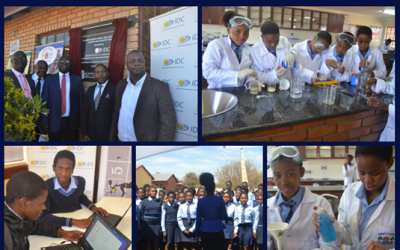 Adopt-a-School and IDC Limpopo launch at Phagamang Secondary School