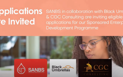 SANBS, Black Umbrellas & CGC – Sponsored Enterprise Development Program