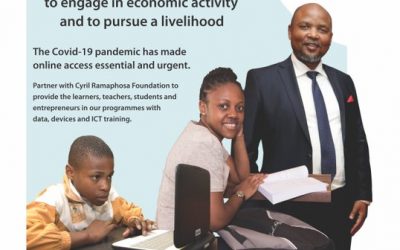 Partner with Cyril Ramaphosa Foundation to help bridge the digital divide