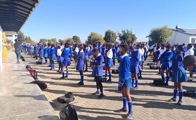 Thari Programme School Health Week awareness campaign in collaboration with Botshabelo Moral Regeneration Forum