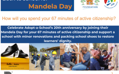 A collective commitment to Education and Early Childhood Development on Mandela Day