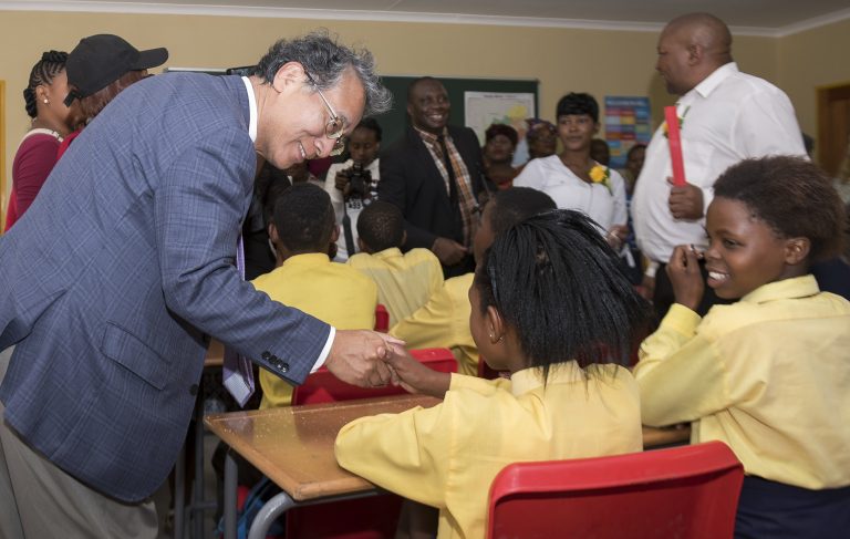 The Japanese Embassy in South Africa Invests in a Primary School in Botshabelo, Free State.