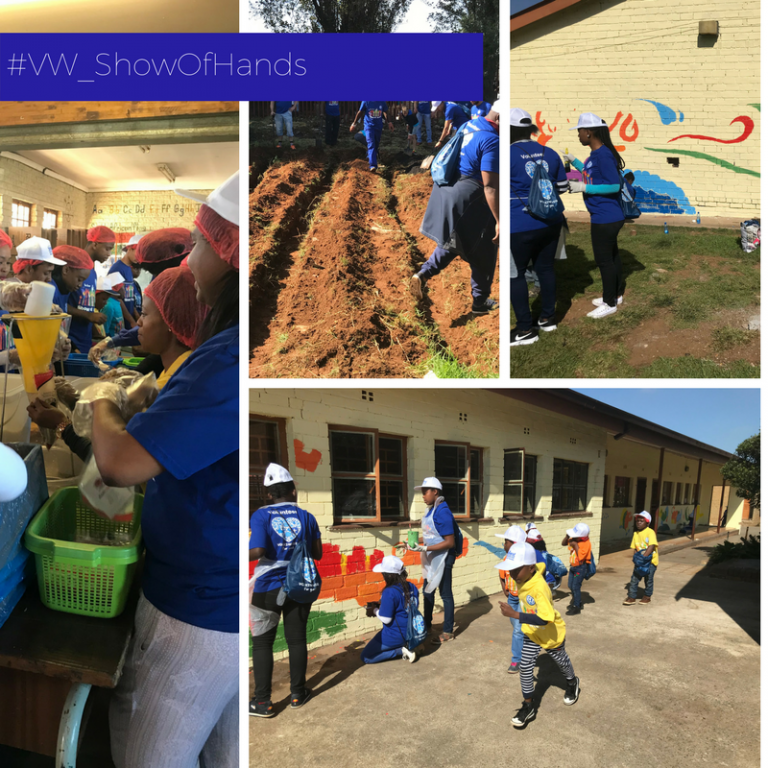 VWSA Show of Hands Volunteer Day at Tshilidzi Primary School