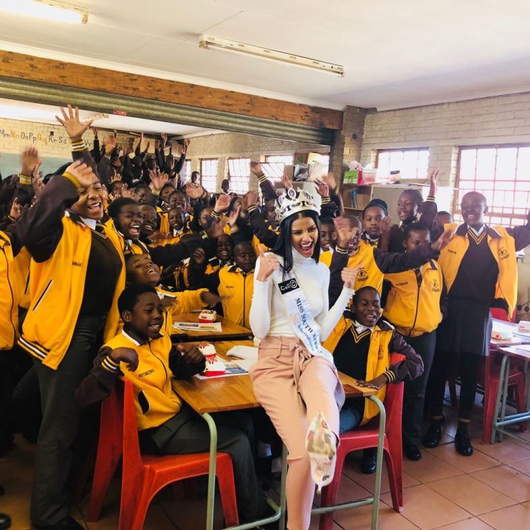 Back to school for a day on Mandela Day