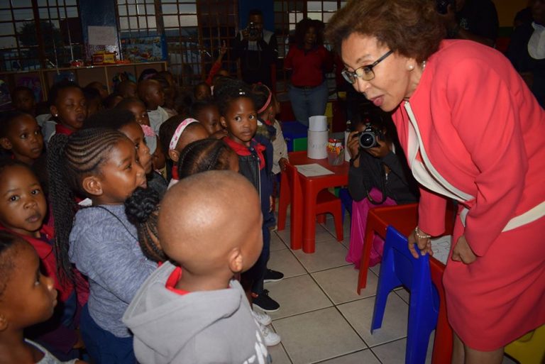 First Lady launches Kanana Early Childhood Development Centre