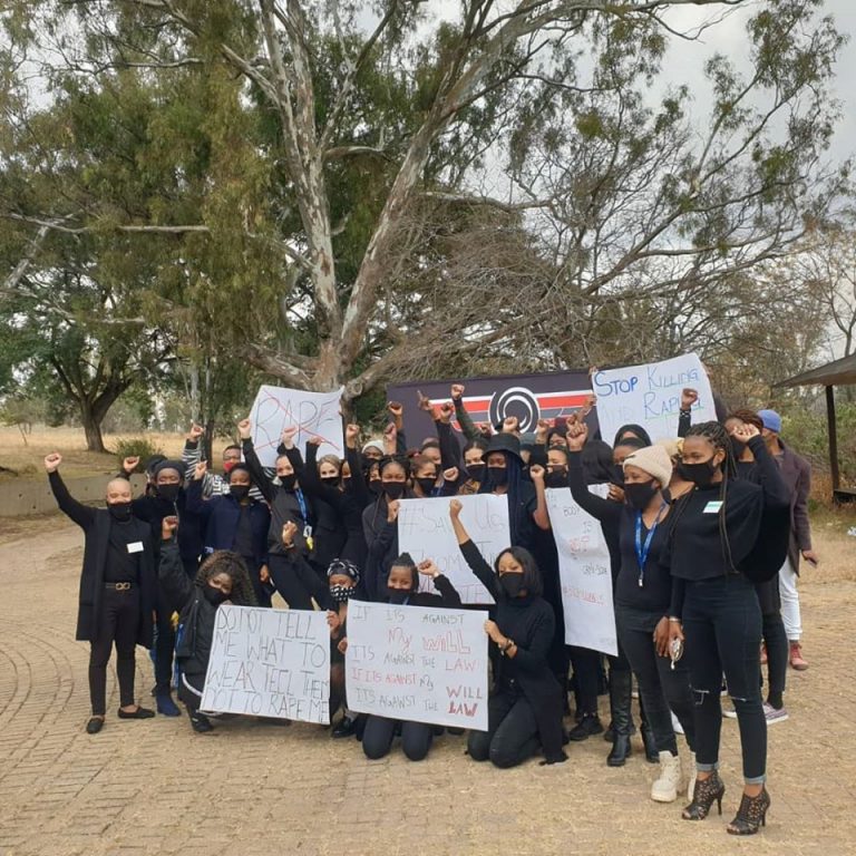 Cyril Ramaphosa Education Trust Students Take a Stand Against Gender Based Violence