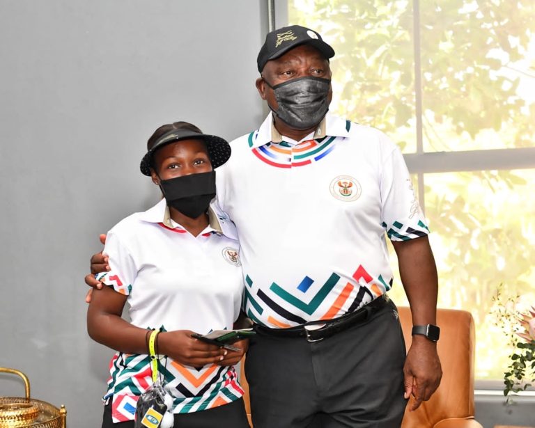 SCHOOL SANITATION BENEFITS FROM PRESIDENTIAL GOLF CHALLENGE