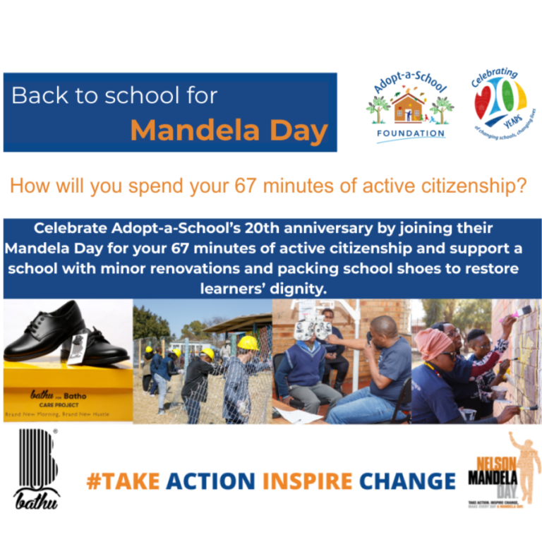 A collective commitment to Education and Early Childhood Development on Mandela Day