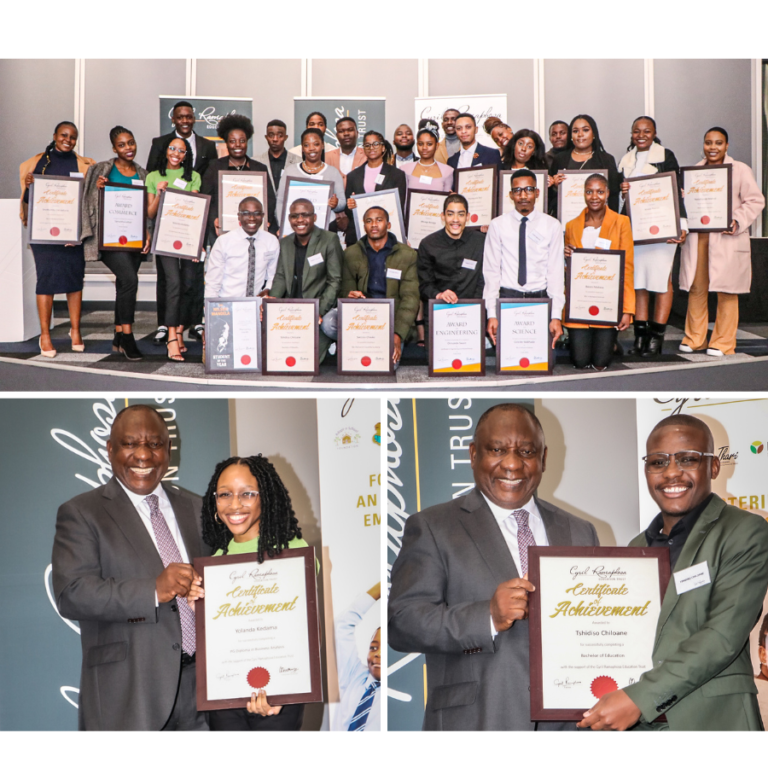 Cyril Ramaphosa Education Trust (CRET) celebrates academic excellence at the 2022 CRET awards ceremony